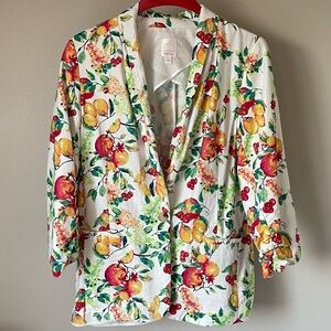 Lauren Conrad Fruitful Blazer - Size Large